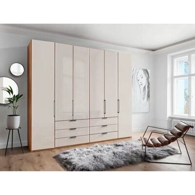 Wiemann Monaco Kleiderschrank mit Champagner-Glasfront - Schrank Wiemann Monaco Kleiderschrank mit Champagner-Glasfront - Schrank