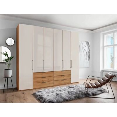 Wiemann Monaco Kleiderschrank - Braun, 5-türig, 6 Schubladen Wiemann Monaco Kleiderschrank - Braun, 5-türig, 6 Schubladen