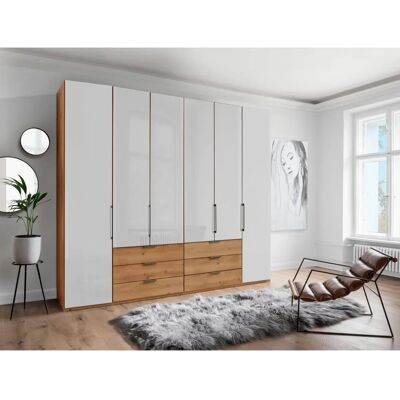 Wiemann Monaco Kleiderschrank - Bianco-Eiche Nachbildung, 5-türig, 236cm hoch Wiemann Monaco Kleiderschrank - Bianco-Eiche Nachbildung, 5-türig, 236cm hoch