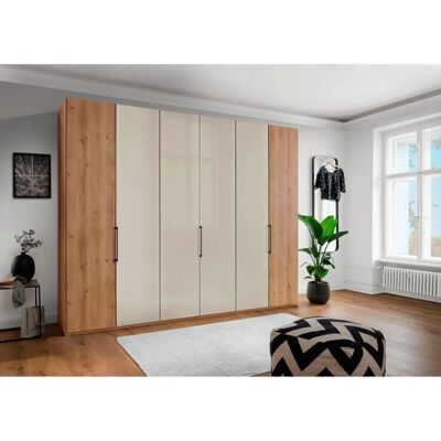 WIEMANN Monaco Kleiderschrank - Braun, Glas, 6 Türen WIEMANN Monaco Kleiderschrank - Braun, Glas, 6 Türen
