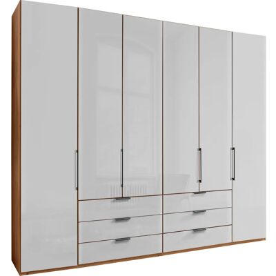 WIEMANN Monaco Kleiderschrank - Braun, 6 Türen, 6 Schubladen WIEMANN Monaco Kleiderschrank - Braun, 6 Türen, 6 Schubladen