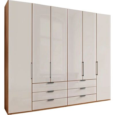 WIEMANN Monaco Kleiderschrank - braun, 6 Türen, 216cm hoch WIEMANN Monaco Kleiderschrank - braun, 6 Türen, 216cm hoch