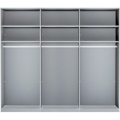 WIEMANN Monaco Kleiderschrank - 3-Türen Glas Weiß Modern WIEMANN Monaco Kleiderschrank - 3-Türen Glas Weiß Modern