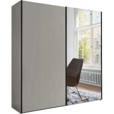 WIEMANN Monaco Kleiderschrank - Schiebtür, Braun, Kristallglas WIEMANN Monaco Kleiderschrank - Schiebtür, Braun, Kristallglas
