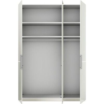 Musterring Imola W Kleiderschrank - 148,4x58x216 cm, Weiß, Regale & Stangen Musterring Imola W Kleiderschrank - 148,4x58x216 cm, Weiß, Regale & Stangen