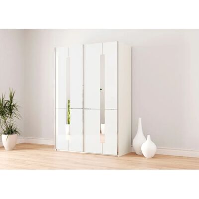 Musterring Imola W Weiß Schrank - Modernes Design mit Inneneinteilung Musterring Imola W Weiß Schrank - Modernes Design mit Inneneinteilung