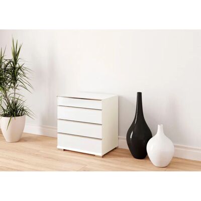 Musterring Imola W Nachttisch - Soft-Close-Schubladen, Holz & Glas Musterring Imola W Nachttisch - Soft-Close-Schubladen, Holz & Glas