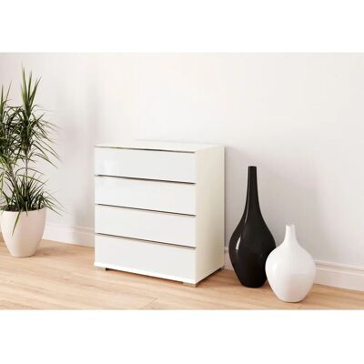 Musterring Imola W Sideboard - 4 Schubladen, Weiß, 75x42x82cm Musterring Imola W Sideboard - 4 Schubladen, Weiß, 75x42x82cm