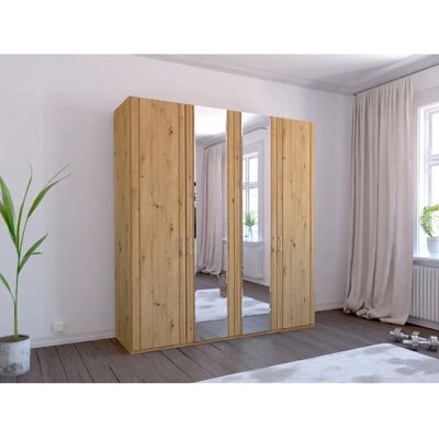 WIEMANN Mainau Kleiderschrank - 4-türig, Verstellbare Regale & Soft-Close WIEMANN Mainau Kleiderschrank - 4-türig, Verstellbare Regale & Soft-Close