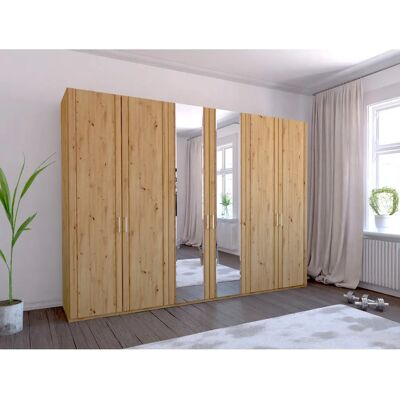 Wiemann Mainau Kleiderschrank - 6-türig, 197cm hoch, Braun Wiemann Mainau Kleiderschrank - 6-türig, 197cm hoch, Braun
