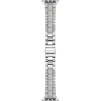 Bracelet Apple Watch Michael Kors en Argent - Acier Inoxydable - Élégant & Réglable Bracelet Apple Watch Michael Kors en Argent - Acier Inoxydable - Élégant & Réglable