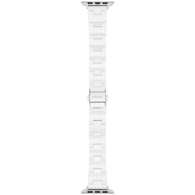 Fossil Smartwatch Band - Ceramic White - Compatible with Apple Watch Fossil Smartwatch Band - Ceramic White - Compatible with Apple Watch