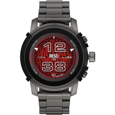 Diesel DZT2042 Silver Unisex 45mm Smartwatch - Smartwatch Diesel DZT2042 Silver Unisex 45mm Smartwatch - Smartwatch