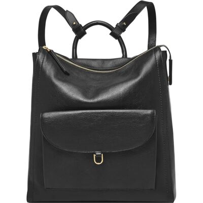 Sac à dos Fossil Parker City - Cuir - 37,5cm - Noir - Publicité Sac à dos Fossil Parker City - Cuir - 37,5cm - Noir - Publicité