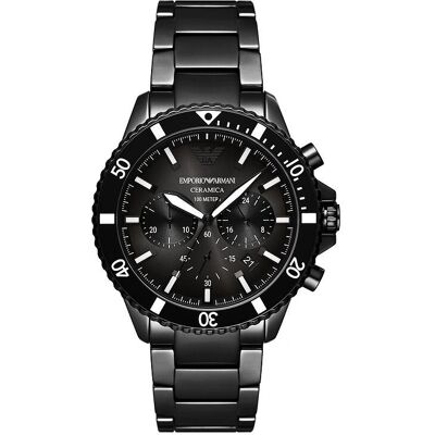 Emporio Armani Chronograph Keramik Uhr - AR700010 schwarz Emporio Armani Chronograph Keramik Uhr - AR700010 schwarz