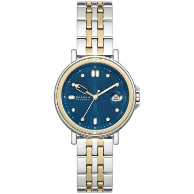 Skagen SIGNATUR LILLE Quartz Watch - Ladies, Blue Dial, 34mm Skagen SIGNATUR LILLE Quartz Watch - Ladies, Blue Dial, 34mm