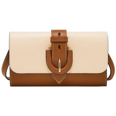 Fossil Harwell Clutch Geldbörse (ZB11054) Vanille/Sattel Fossil Harwell Clutch Geldbörse (ZB11054) Vanille/Sattel