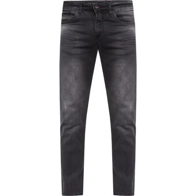 RUSTY NEAL Melvin Herren Jeans - Straight Fit 5-Pocket, grau RUSTY NEAL Melvin Herren Jeans - Straight Fit 5-Pocket, grau