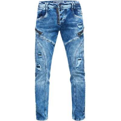 Rusty Neal MORI Heren Blauwe Jeans - Jeans Rusty Neal MORI Heren Blauwe Jeans - Jeans