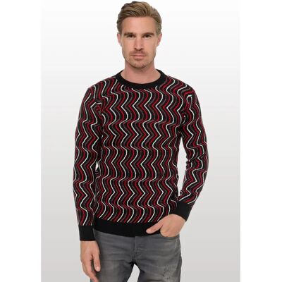RUSTY NEAL XXL Mehrfarbiger Pullover - Casual Kleidung RUSTY NEAL XXL Mehrfarbiger Pullover - Casual Kleidung