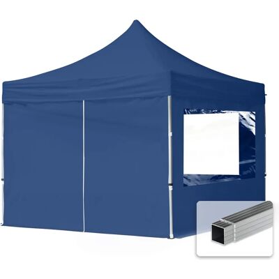 TOOLPORT 3x3 Pop-up gazebo - Blå - Vanntett, Lett, Rask montering TOOLPORT 3x3 Pop-up gazebo - Blå - Vanntett, Lett, Rask montering