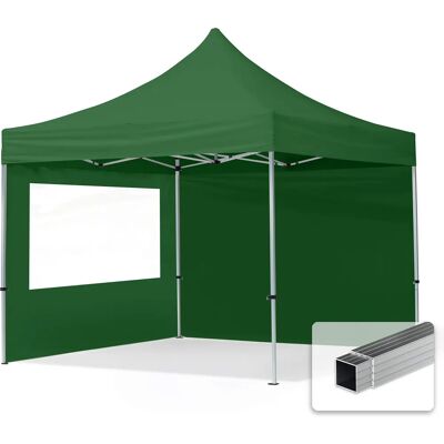 Toolport 3x3 Pop-up Tuinhuis Aluminium Groen - Waterdicht, Verwijderbare Zijwanden Toolport 3x3 Pop-up Tuinhuis Aluminium Groen - Waterdicht, Verwijderbare Zijwanden