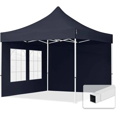 TOOLPORT 3x3m PES 700 Pop up gazebo ECONOMY Steel 30 mm TOOLPORT 3x3m PES 700 Pop up gazebo ECONOMY Steel 30 mm