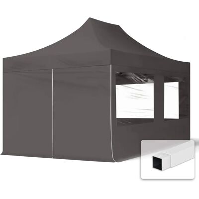 Toolport 3x4,5m PES 700 Pop-up Pavillon - Wetterfester Stahlzelt Toolport 3x4,5m PES 700 Pop-up Pavillon - Wetterfester Stahlzelt