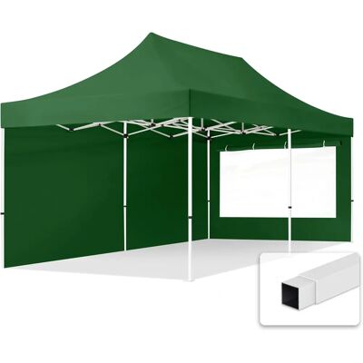 Toolport 3x6m PES 700 Pop up gazebo - Dark green Toolport 3x6m PES 700 Pop up gazebo - Dark green