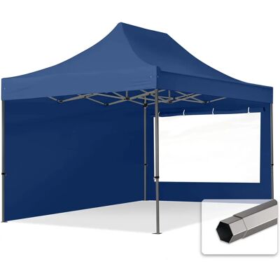 Toolport 3x4.5m PES 750 Pop Up Gazebo PREMIUM Steel 40 mm - Sidewalls Windows Toolport 3x4.5m PES 750 Pop Up Gazebo PREMIUM Steel 40 mm - Sidewalls Windows