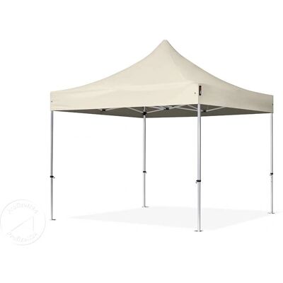 Toolport 3x3m PES 800 Pop Up Gazebo PROFESSIONAL Aluminium 40 mm - incl. Sidewalls with Windows Toolport 3x3m PES 800 Pop Up Gazebo PROFESSIONAL Aluminium 40 mm - incl. Sidewalls with Windows
