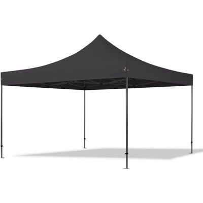 Toolport 4x4m High Performance Polyester Waterproof Gazebo - Black Toolport 4x4m High Performance Polyester Waterproof Gazebo - Black