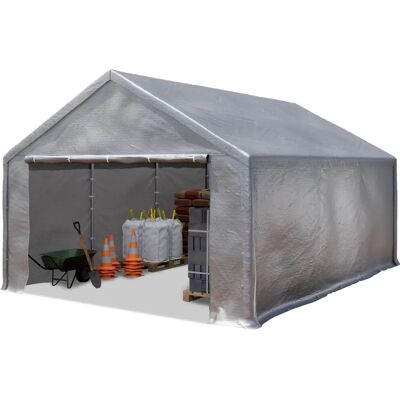 Toolport 3x6m Grey Storage Tent - Storage Tent Toolport 3x6m Grey Storage Tent - Storage Tent
