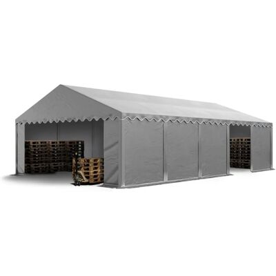 Toolport 5x10m Storage Tent - Waterproof PVC Grey Toolport 5x10m Storage Tent - Waterproof PVC Grey