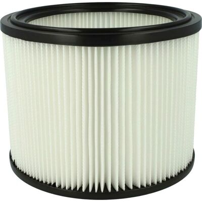 Élément filtrant VHBW compatible avec Makita - Filtre aspirateur sec/humide - Poussière fine - Papier / Caoutchouc Élément filtrant VHBW compatible avec Makita - Filtre aspirateur sec/humide - Poussière fine - Papier / Caoutchouc
