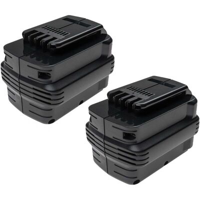 EXTENSILO 2x Reemplazo de batería para Dewalt DE0240-XJ, DE0240, DW0242 - Batería EXTENSILO 2x Reemplazo de batería para Dewalt DE0240-XJ, DE0240, DW0242 - Batería