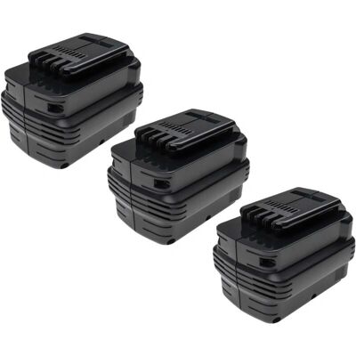 EXTENSILO 3x Repuesto de batería para Dewalt DE0240-XJ - Herramienta EXTENSILO 3x Repuesto de batería para Dewalt DE0240-XJ - Herramienta