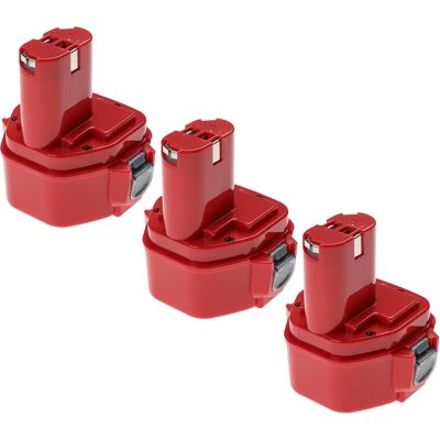 Makita EXTENSILO 3x Batterie - NiMH durables, 12V Makita EXTENSILO 3x Batterie - NiMH durables, 12V