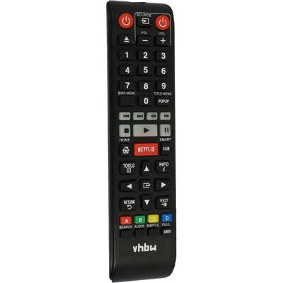 vhbw BDEM57C/ZA, BDEM57, BDE6500 Fernbedienung - Ersatz für Blu-ray Player vhbw BDEM57C/ZA, BDEM57, BDE6500 Fernbedienung - Ersatz für Blu-ray Player