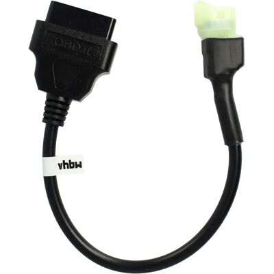 Adattatore OBD Honda 4Pin a OBD2 16Pin - Motocicletta - Nero Adattatore OBD Honda 4Pin a OBD2 16Pin - Motocicletta - Nero