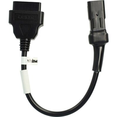 vhbw Adaptateur OBD Ducati - 4Pin à 16Pin - Câble de Diagnostic Moto - Publicité vhbw Adaptateur OBD Ducati - 4Pin à 16Pin - Câble de Diagnostic Moto - Publicité