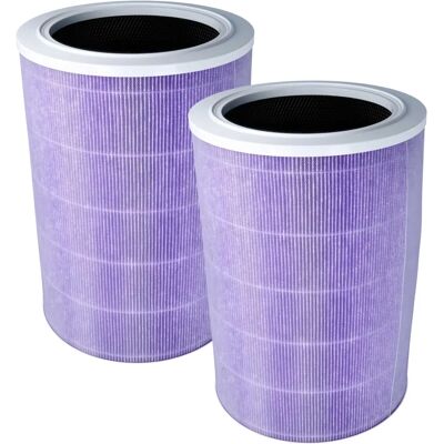 vhbw Filtro HEPA para Xiaomi Mi Air Purifier 2C - 2 unidades vhbw Filtro HEPA para Xiaomi Mi Air Purifier 2C - 2 unidades