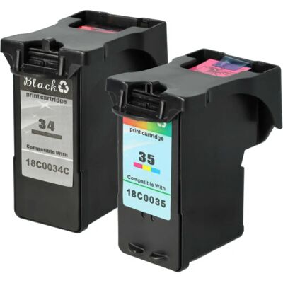 Cartouches d'encre Lexmark - Ensemble de 2 compatibles - Publicité Cartouches d'encre Lexmark - Ensemble de 2 compatibles - Publicité
