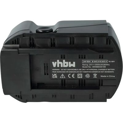 Batería vhbw para Hilti B24/3.0, B24/2.0, B24 - 24V NiMH, 2500mAh - Bateria Batería vhbw para Hilti B24/3.0, B24/2.0, B24 - 24V NiMH, 2500mAh - Bateria