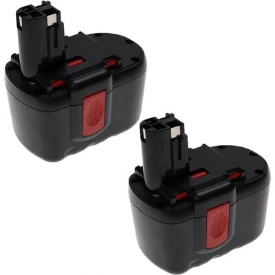 Bosch GSB 24VE-2 2x Batterie - NiMH 24V 3300mAh - Publicité Bosch GSB 24VE-2 2x Batterie - NiMH 24V 3300mAh - Publicité