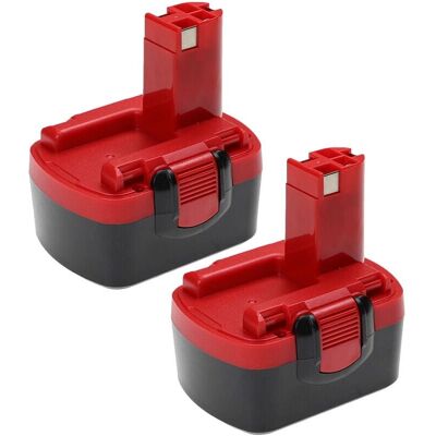 Set de Baterías NiMH vhbw Bosch 14.4V - Alta Capacidad, 2 unidades Set de Baterías NiMH vhbw Bosch 14.4V - Alta Capacidad, 2 unidades