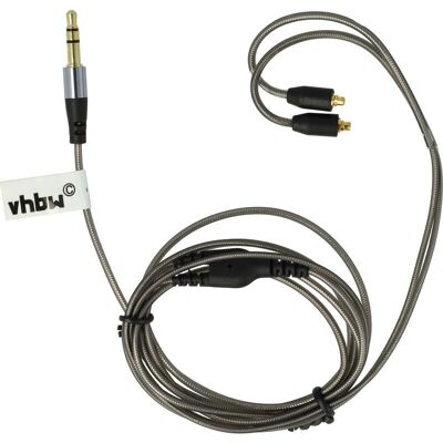 VHBW - Audiokabel für Westone W50/W60/W80 - 3,5 mm, 120cm, Grau VHBW - Audiokabel für Westone W50/W60/W80 - 3,5 mm, 120cm, Grau