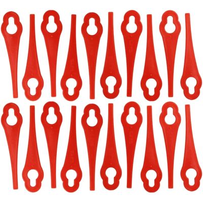 Vhbw 20x Replacement Blade - Lawn Mower - Red Vhbw 20x Replacement Blade - Lawn Mower - Red