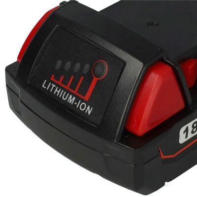 Batería vhbw para Milwaukee M18 - 2000mAh Li-ion - Negro Batería vhbw para Milwaukee M18 - 2000mAh Li-ion - Negro