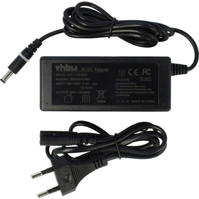 Repuesto de fuente de alimentación vhbw para Robomow PowerBox 2A - Adaptador de corriente Repuesto de fuente de alimentación vhbw para Robomow PowerBox 2A - Adaptador de corriente